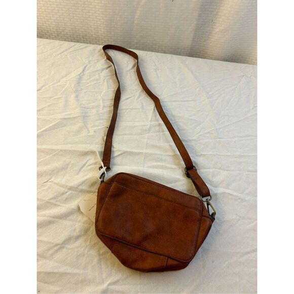 Time Tru Olivia crossbody faux leather brown purse 5"x9" new rn#52469 - Picture 5 of 11